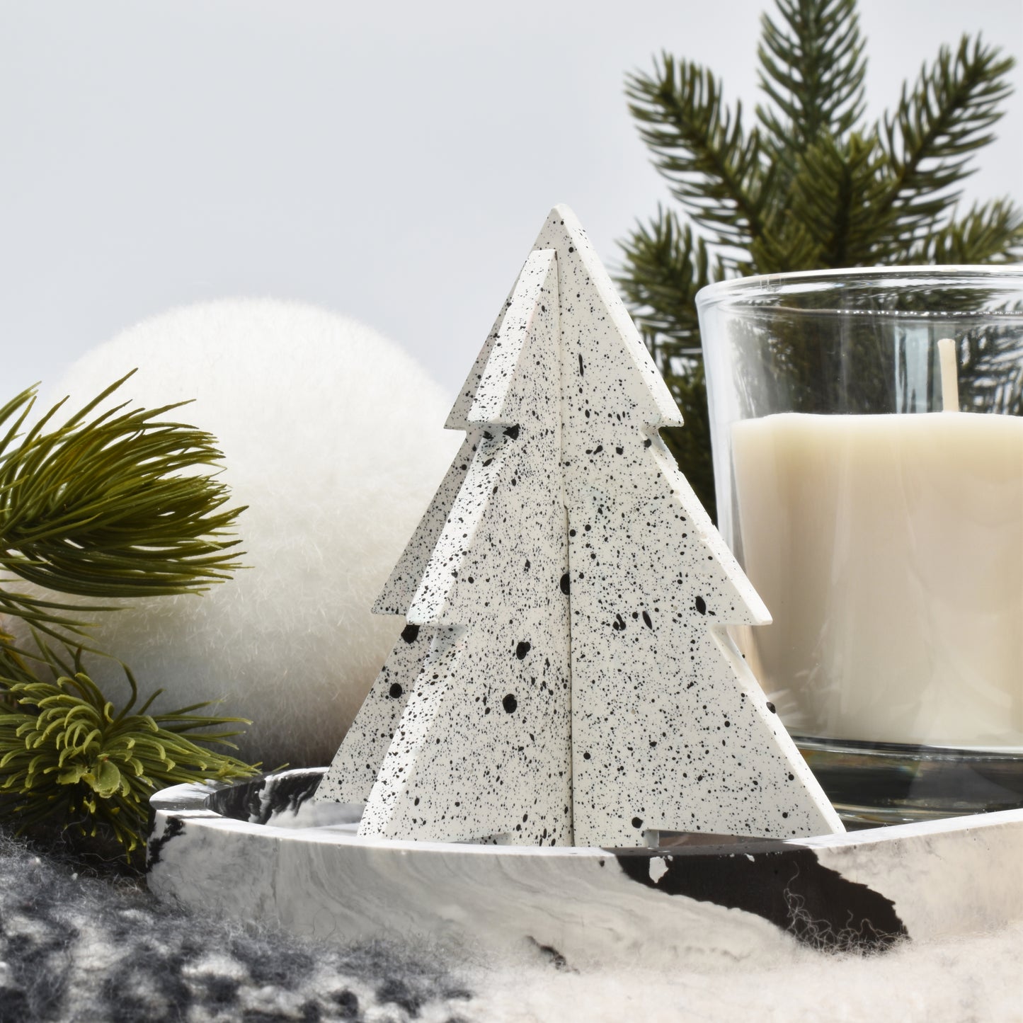 Deco Christmas Trees (x2)